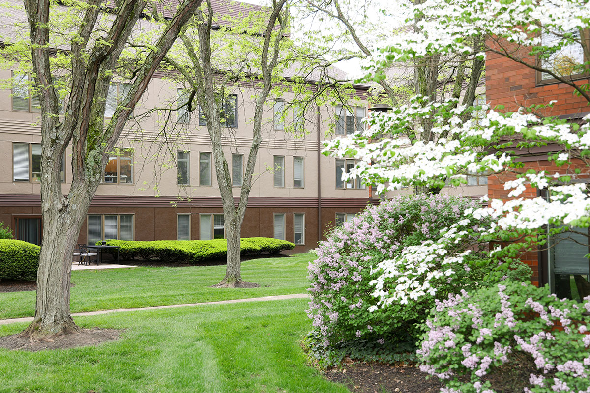 Westerwood's campus on a beautiful spring day.