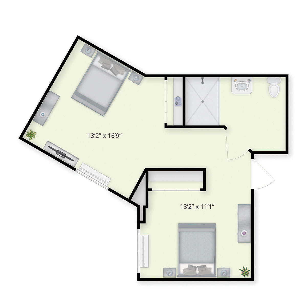 Black Cherry - A floor plan for memory care