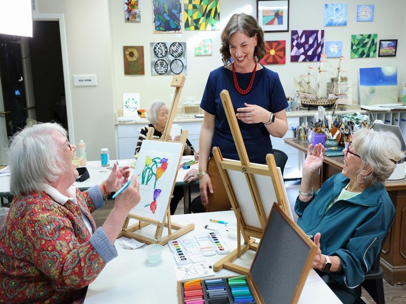 Art Class and Creative Activity