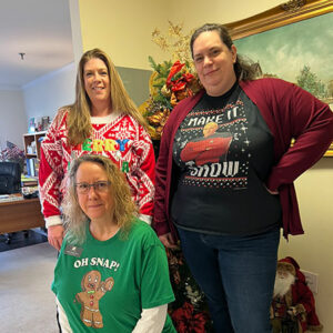 A group of women