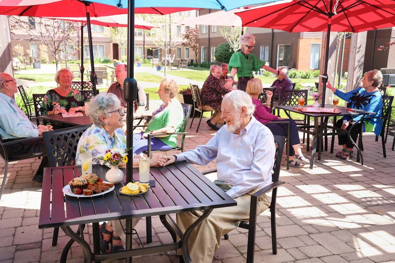 Outdoor Community Patio